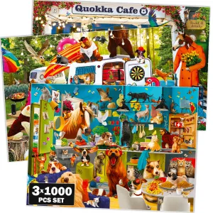 1000 Pcs Jigsaw Puzzle for Adults | Animals