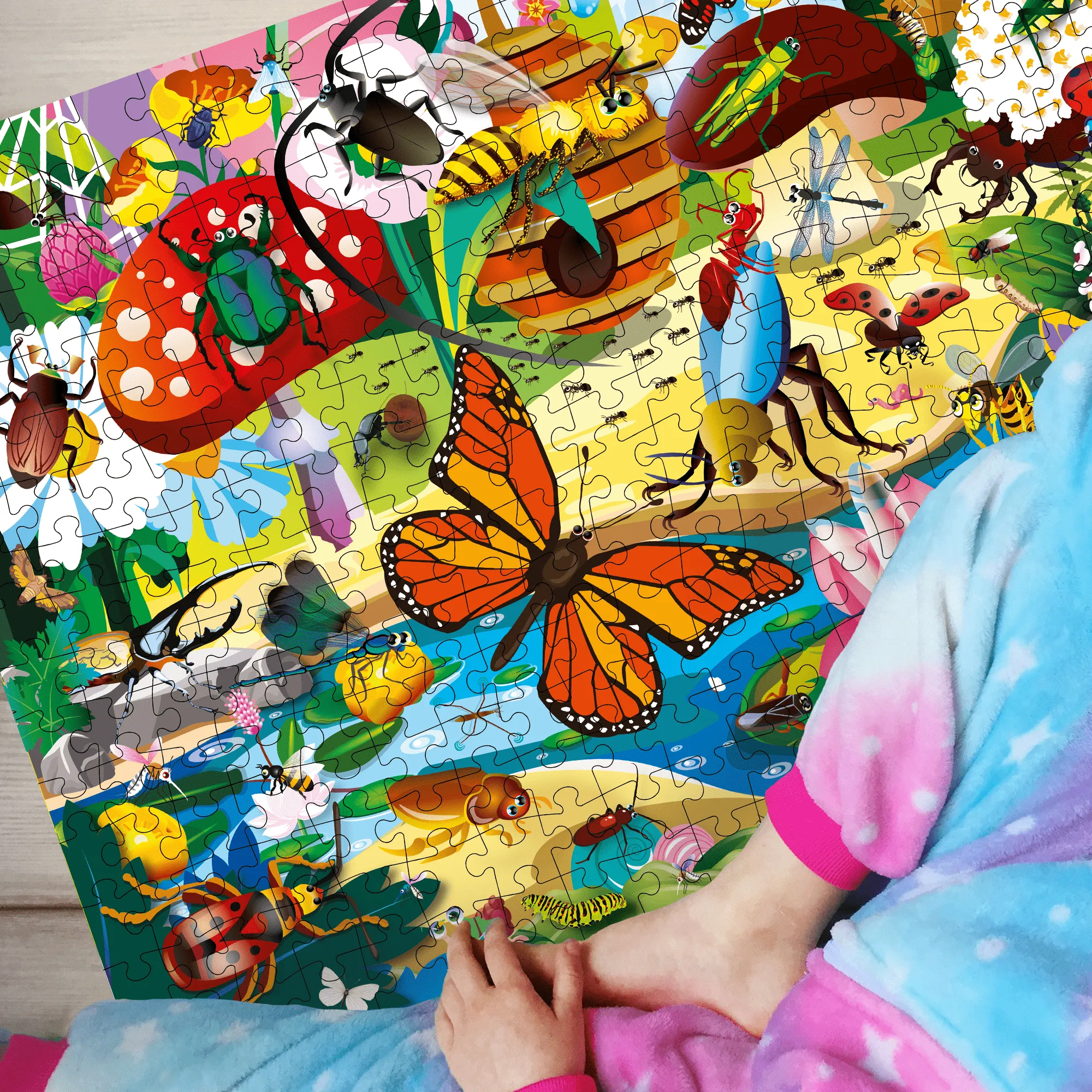 300 Pcs Puzzles for Kids | Ocean, Insects & Forest