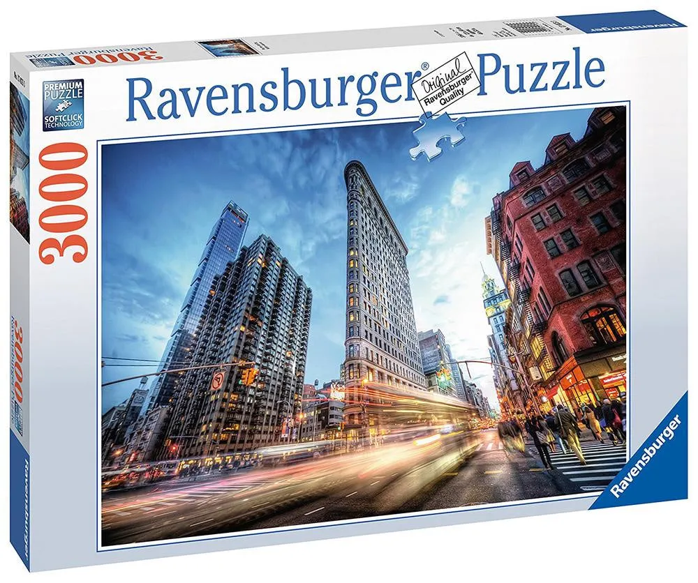 3000 pc Puzzle - Flat Iron Building