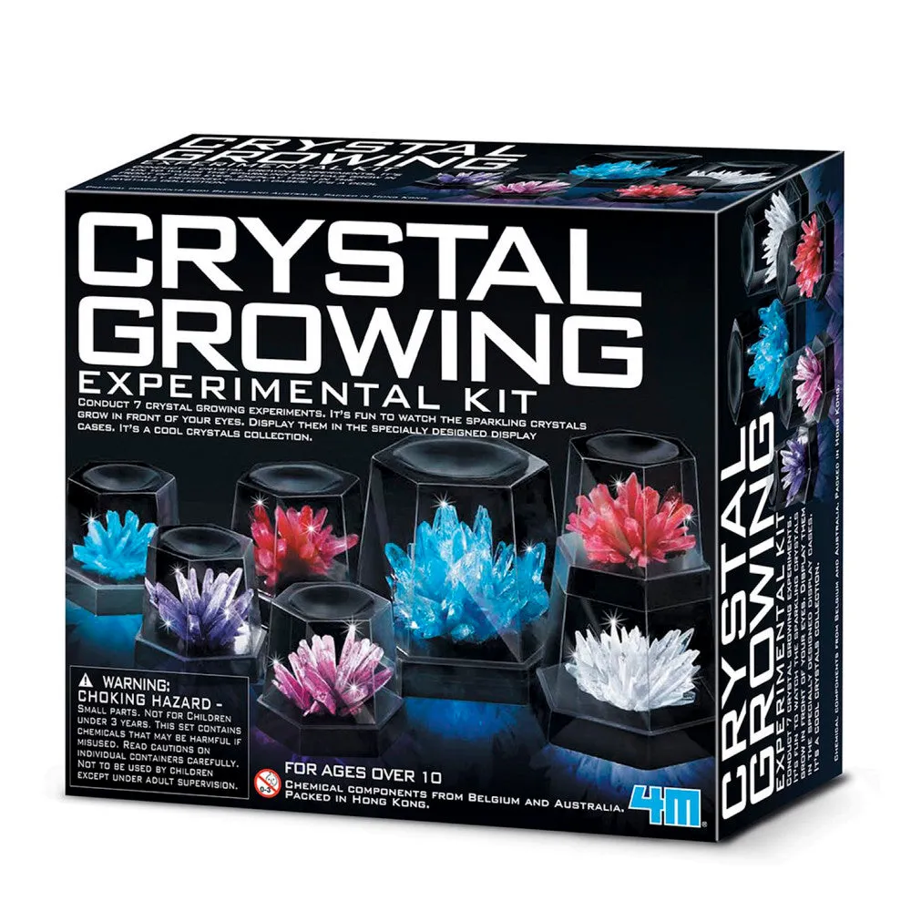 4M Crystal Growing Science Experimental Kit - Multicolored