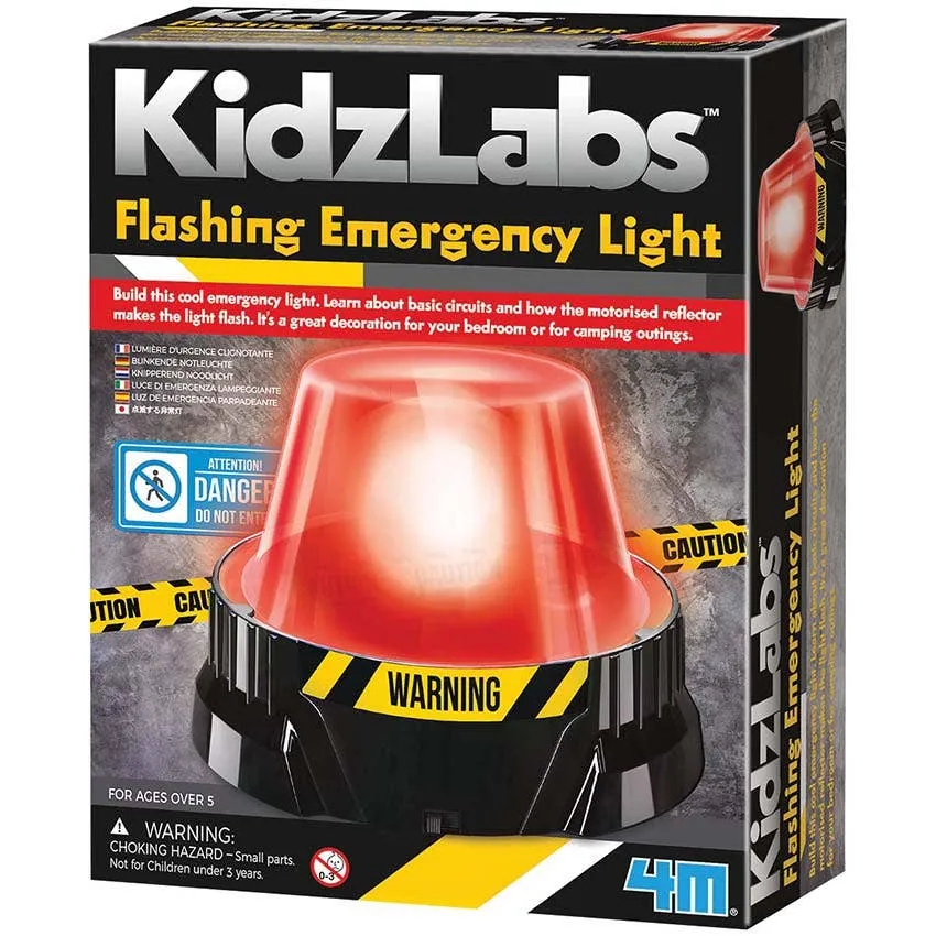 4M Flashing Emergency Light Science Kit-STEM Toy