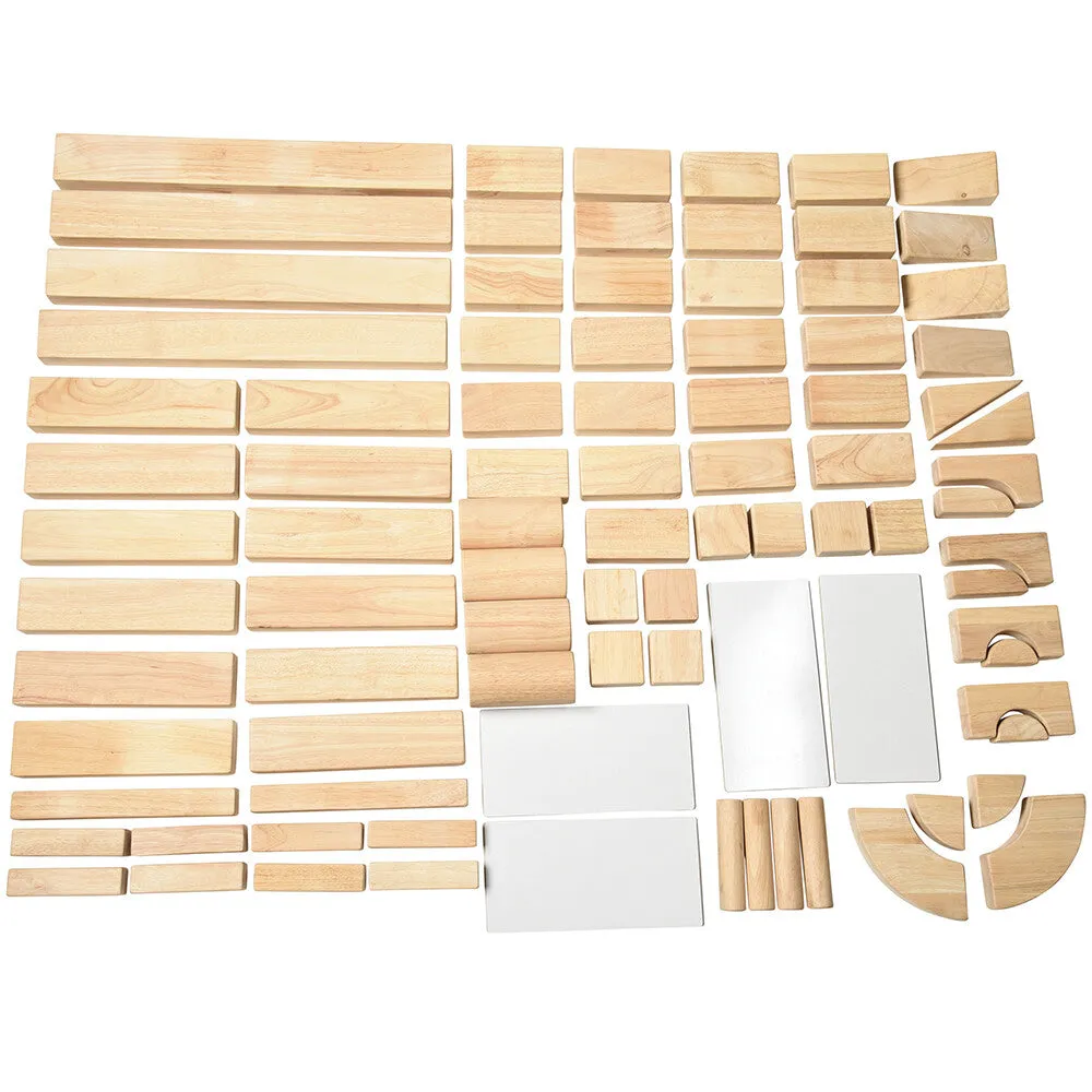 Advanced Unit Block Set | 85 Durable Hardwood Blocks