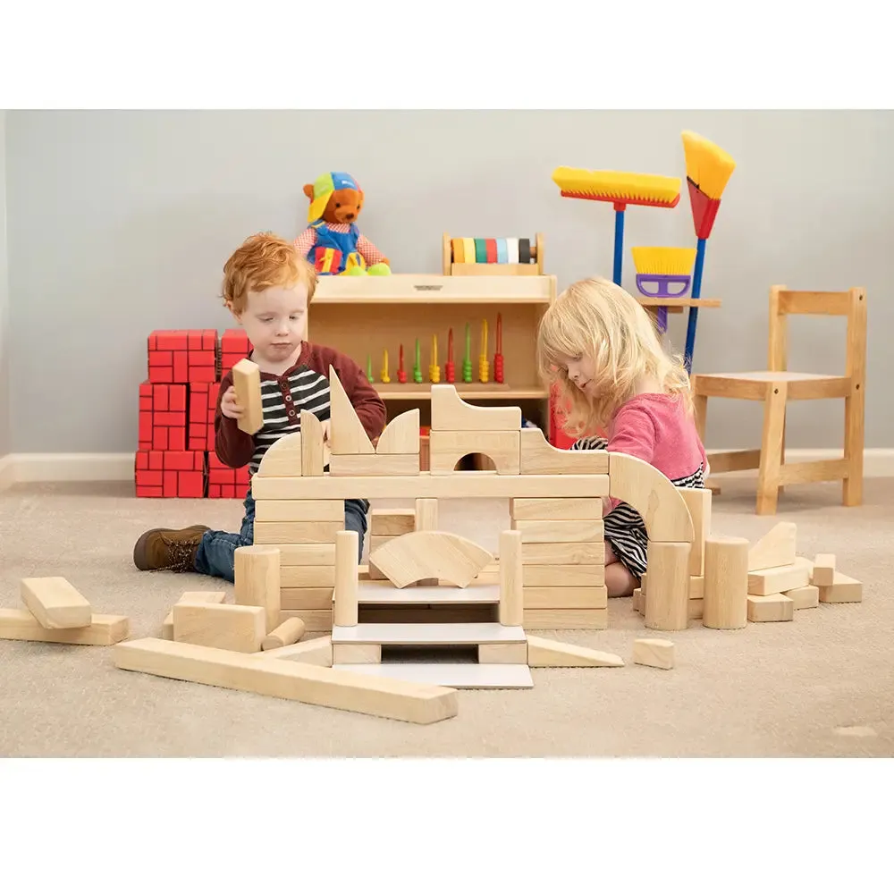 Advanced Unit Block Set | 85 Durable Hardwood Blocks