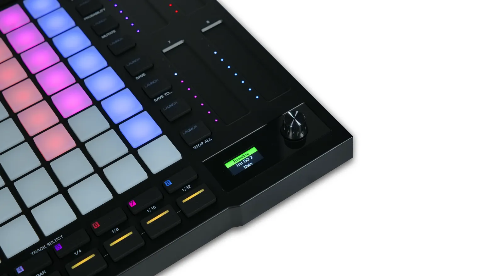 Akai APC64 Ableton Live Controller With 64 Velocity-Sensitive Pads and 8 Assignable Touch Strips