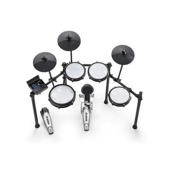 Alesis Nitro Max 8-Piece Electronic Drum Kit With Mesh Heads & Bluetooth