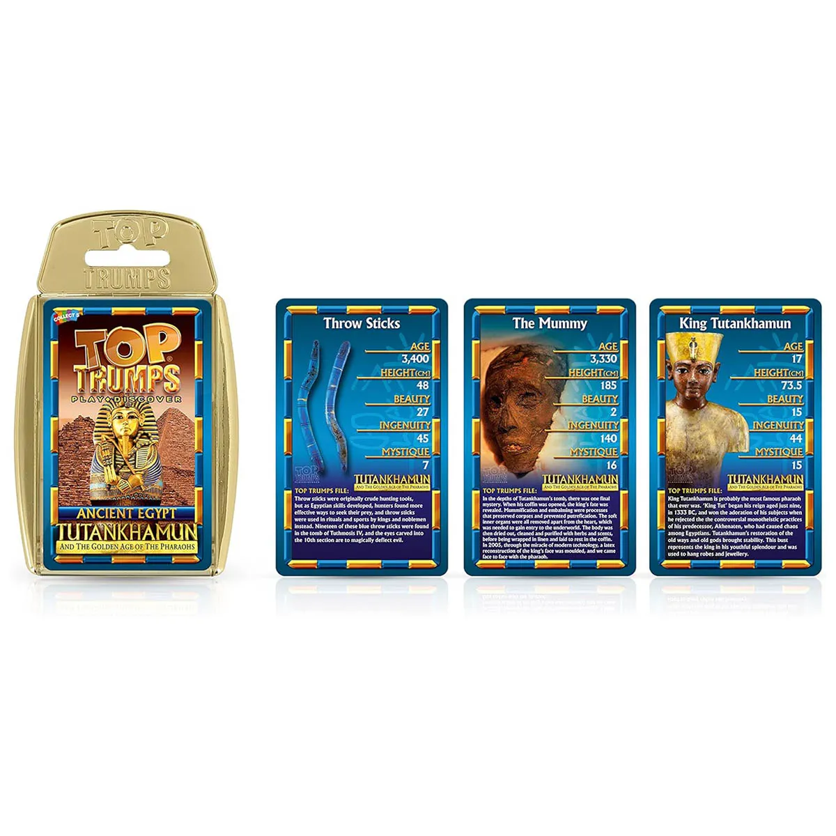 Ancient Egypt Top Trumps Classics Card Game