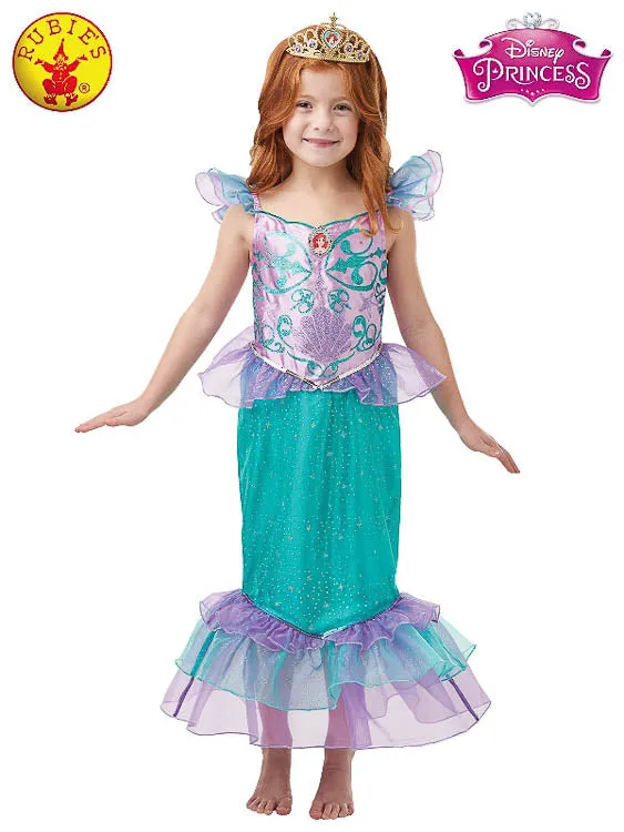 ARIEL GLITTER & SPARKLE COSTUME, CHILD