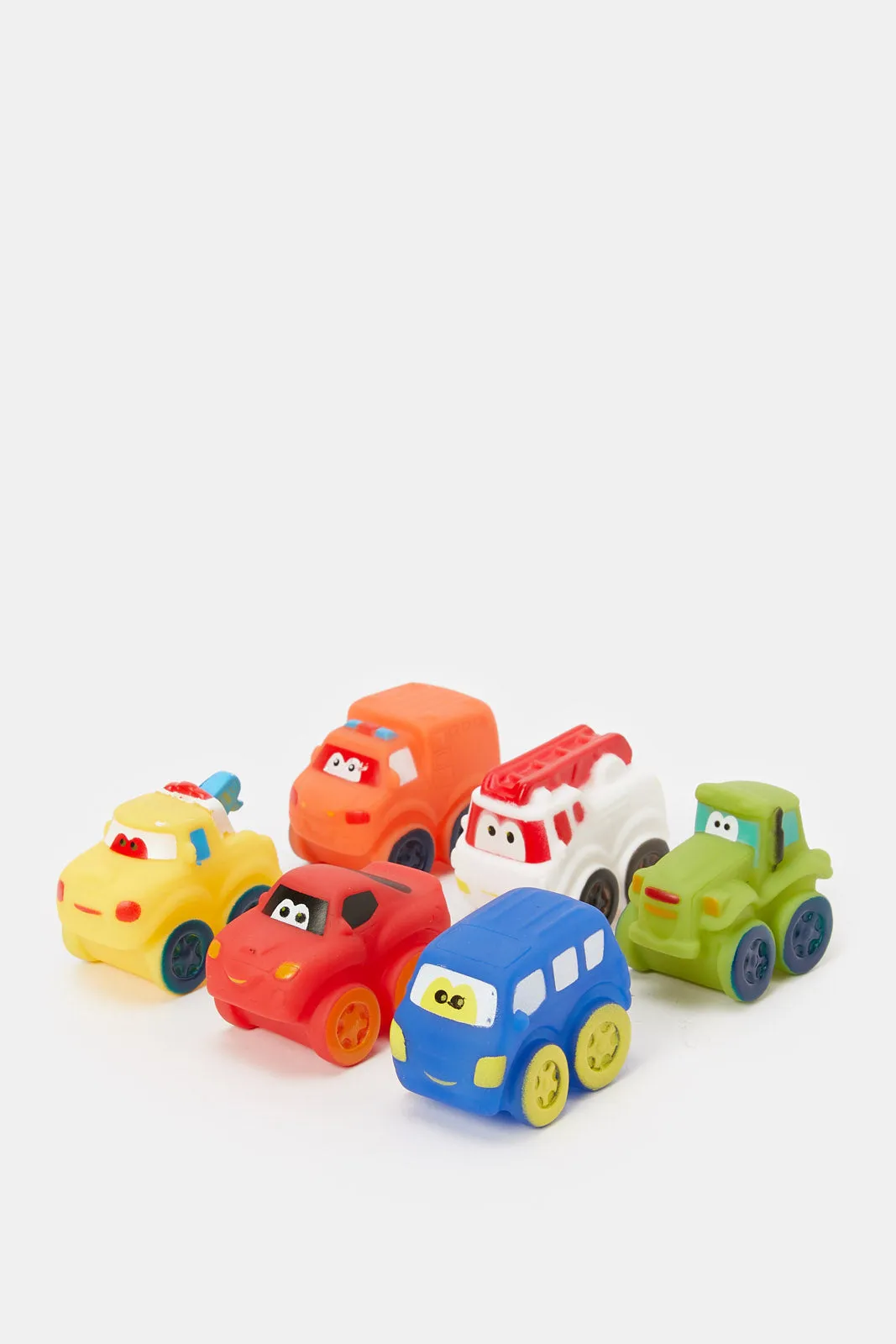 Assorted Car Bath Toys (6 Piece)