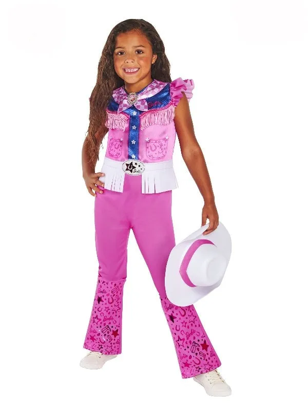 Barbie Cowgirl Deluxe Girls Costume