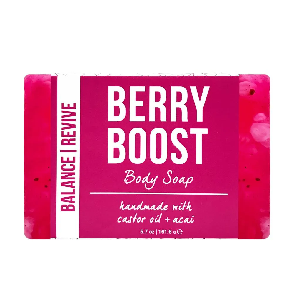 Berry Boost Scrub, Body Butter & Soap Gift Set