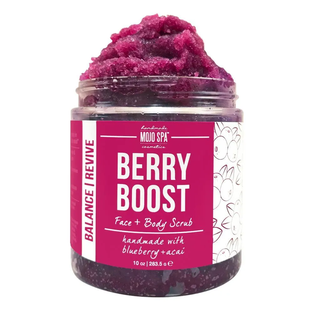 Berry Boost Scrub, Body Butter & Soap Gift Set