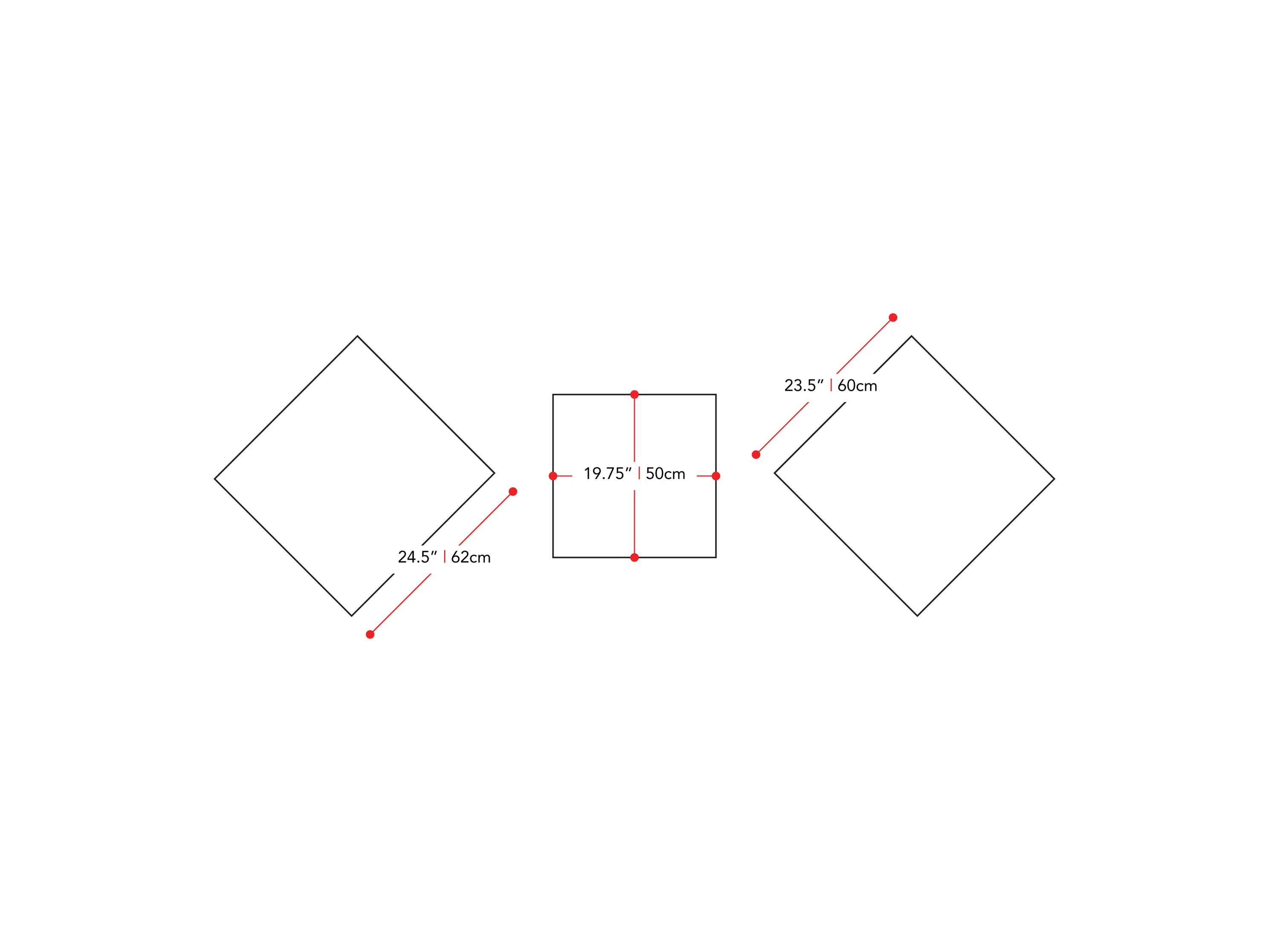 Brown 3 Piece Patio Set