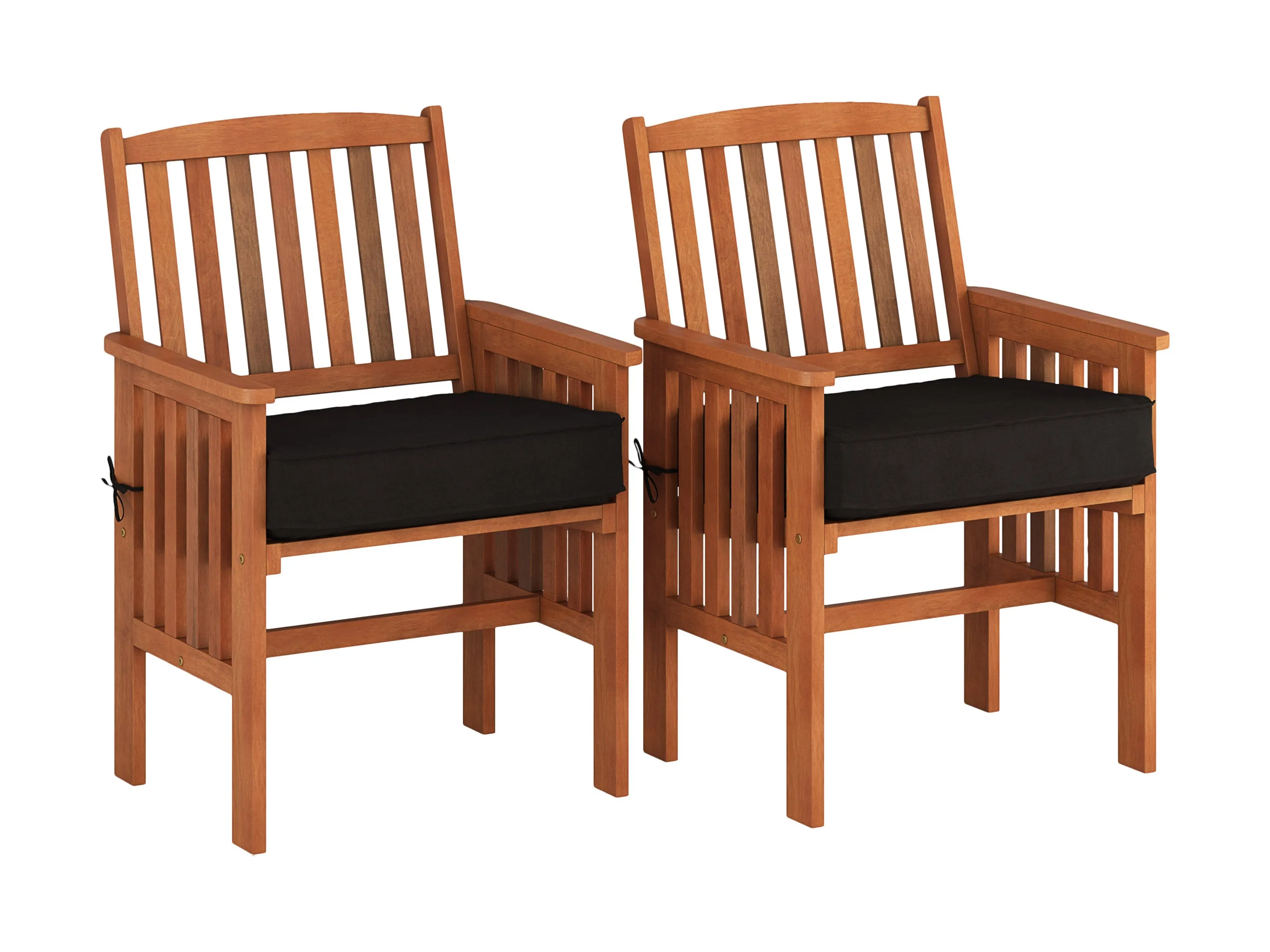 Brown 3 Piece Patio Set