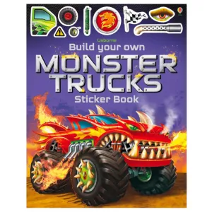 Build Your Own Monster Trucks Sticker Book