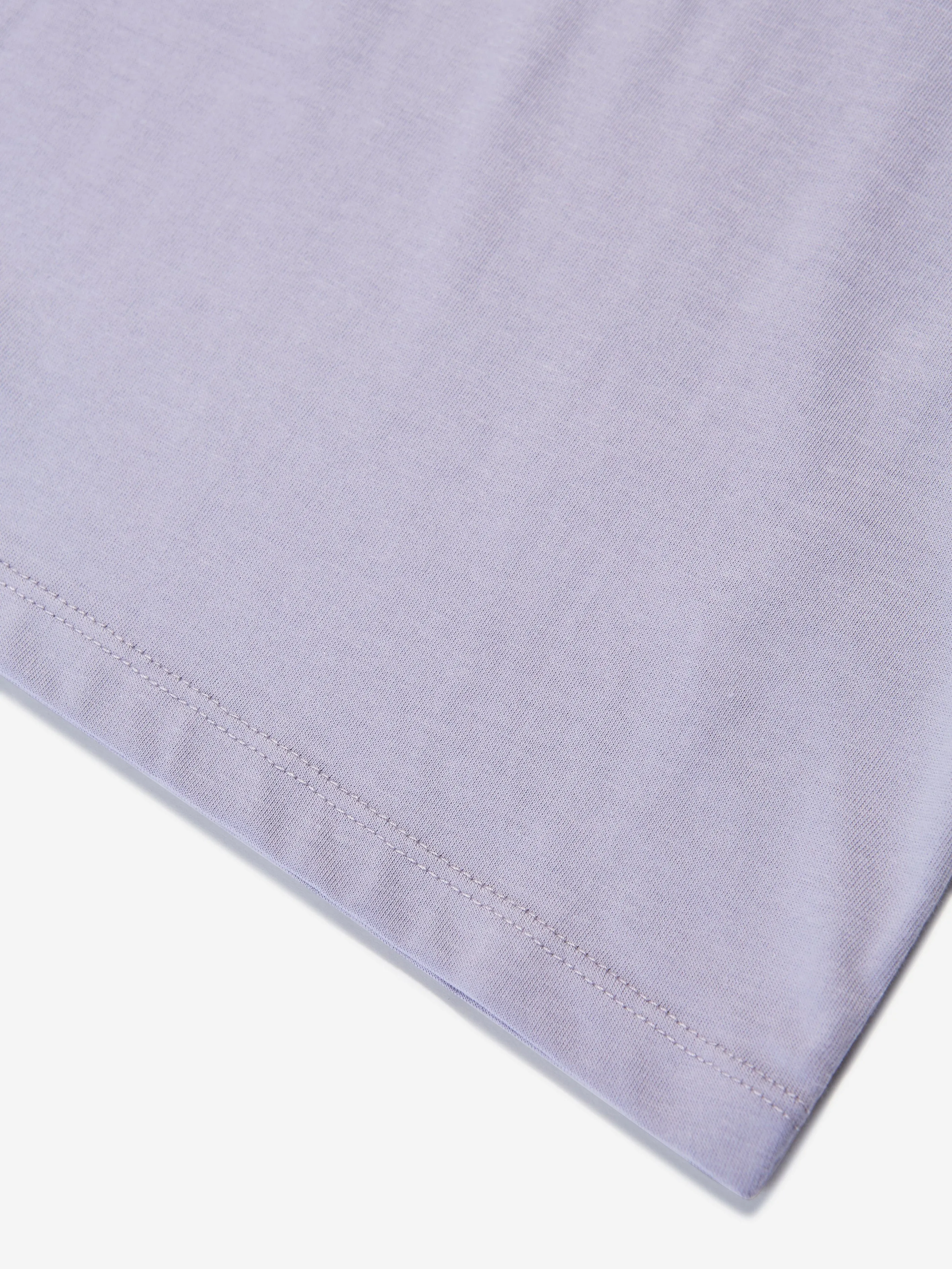 Calvin Klein Girls Micro Monogram T-Shirt in Lilac