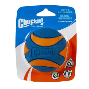 Chuckit Ultra Squeaker Ball Large 1pk