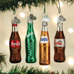 Coca-Cola® Mini Beverage Ornament Set