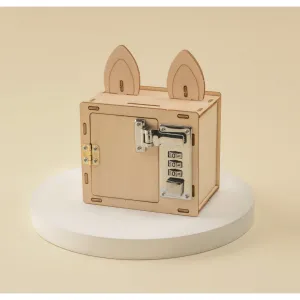 Createkit - Combination Lock Box and Phone Holder