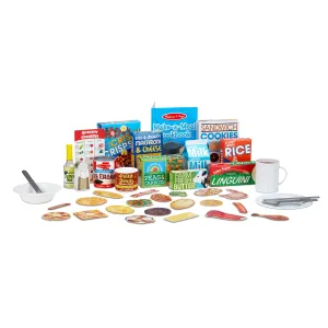 Deluxe Kitchen Collection Cooking & Play Food Set