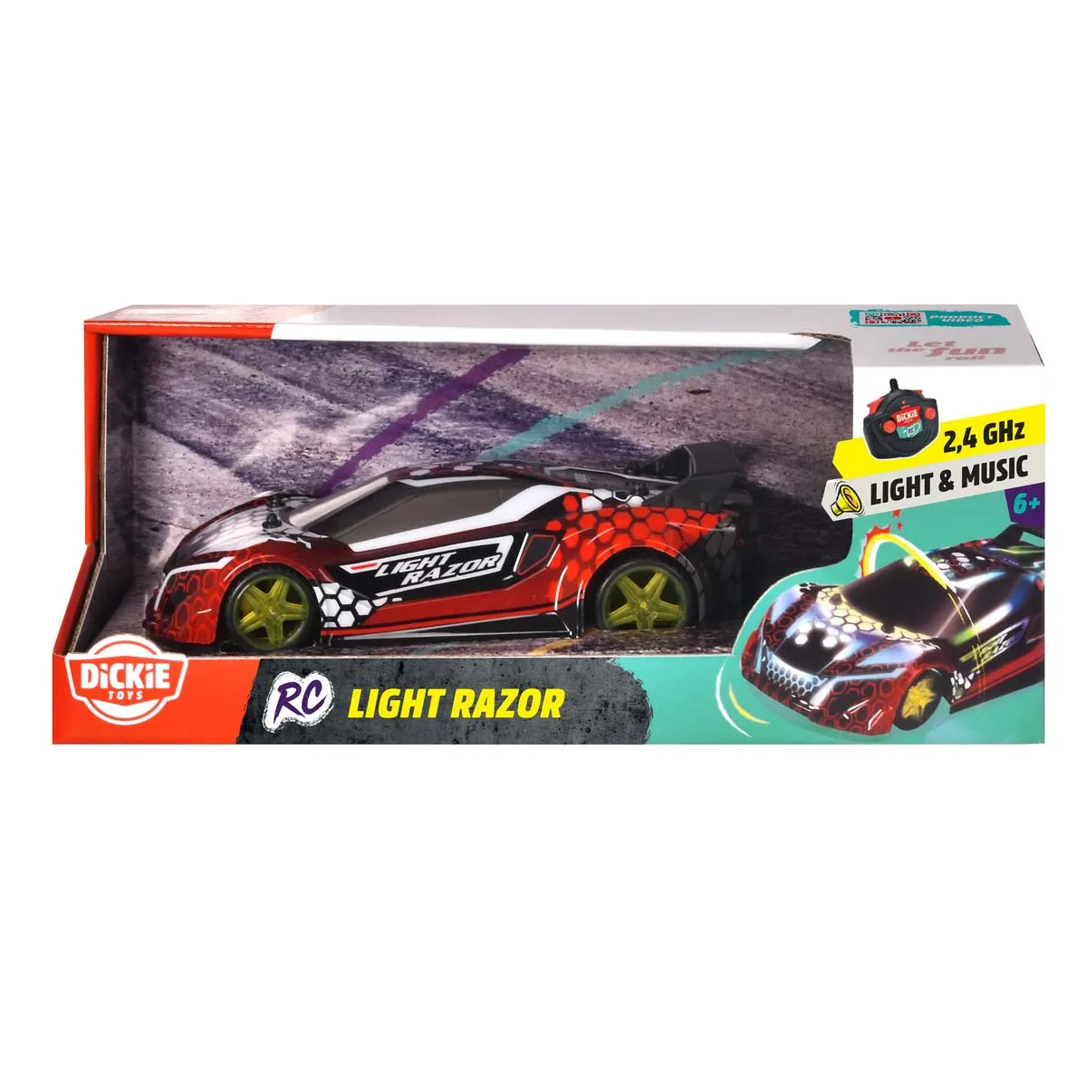 Dickie Toys Remote Control Light Razor 22cm