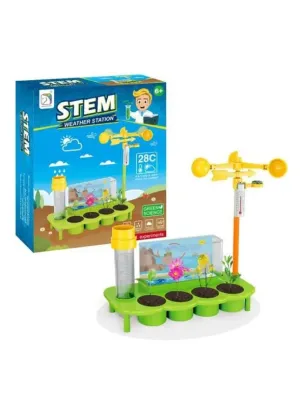 DIY Kids Weather Report Plantation Science Intellectual Toys Set STEM Educational Toys For Children Science Experiment Gift