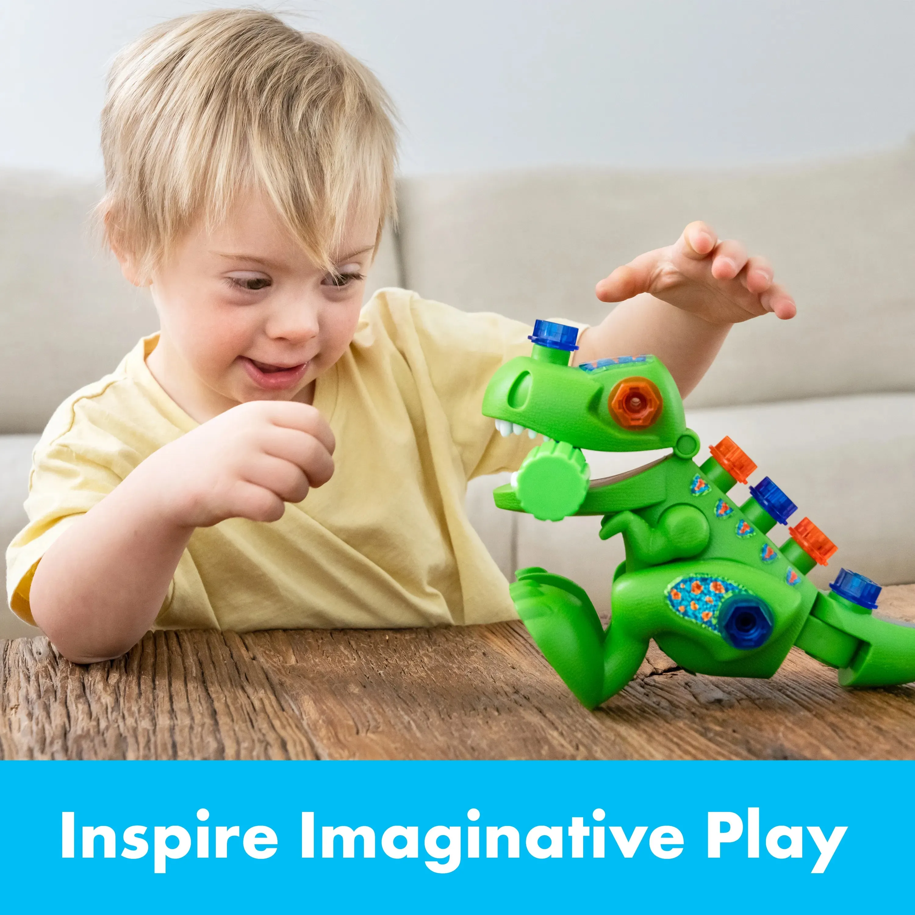 Educational Insights - Design & Drill T-Rex - Building Toy