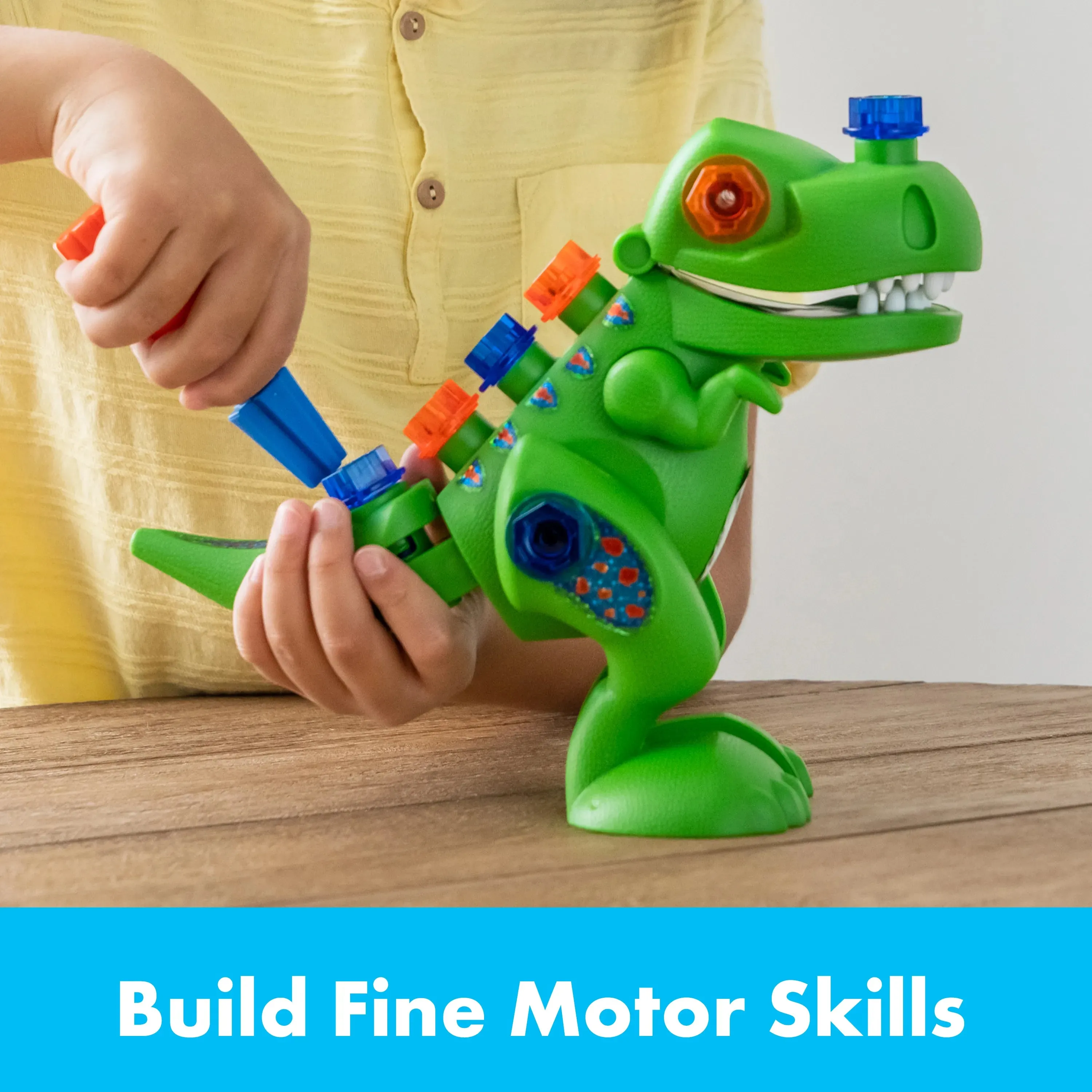 Educational Insights - Design & Drill T-Rex - Building Toy