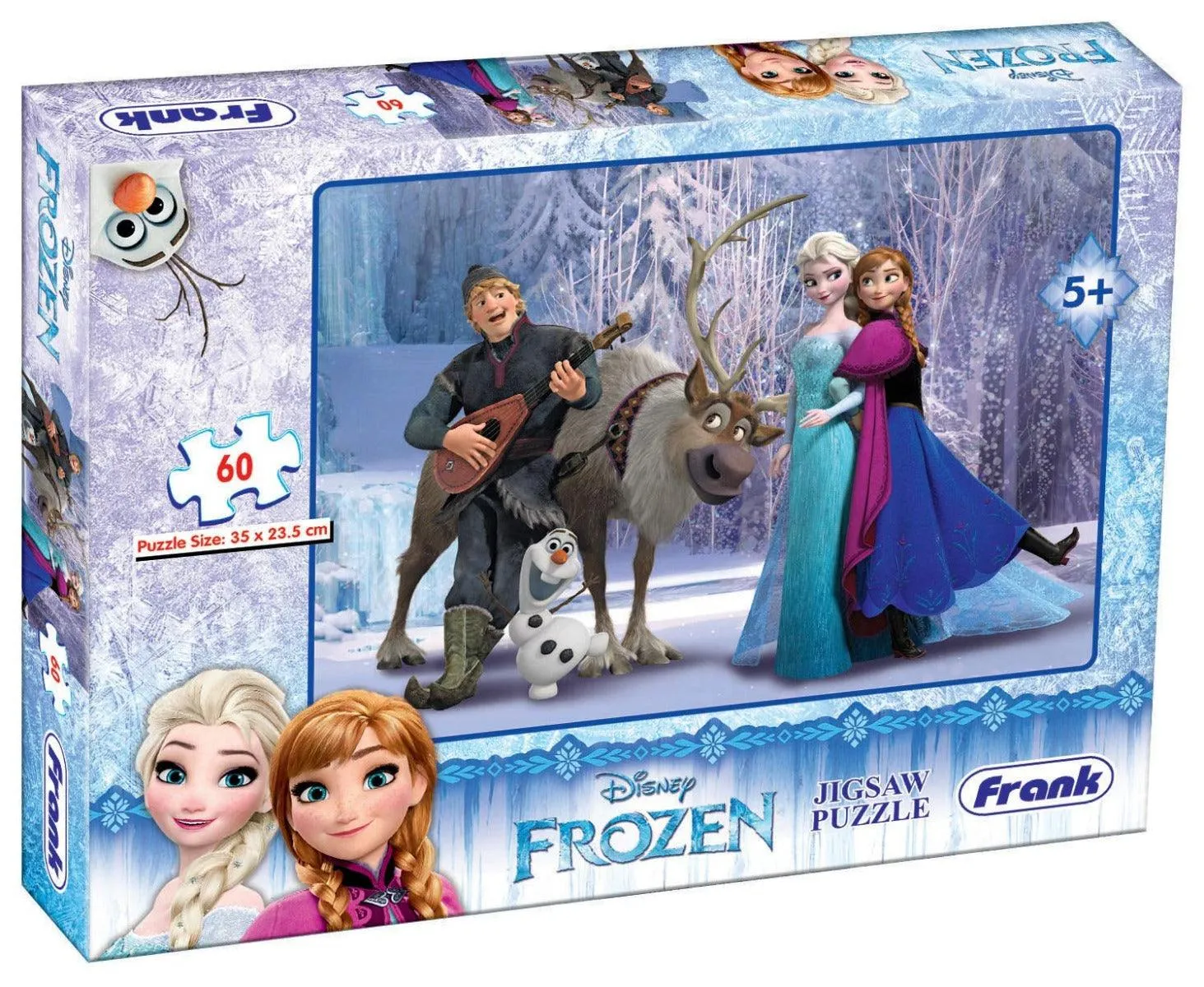 Frank Disney Frozen Jigsaw Puzzle (60pc)