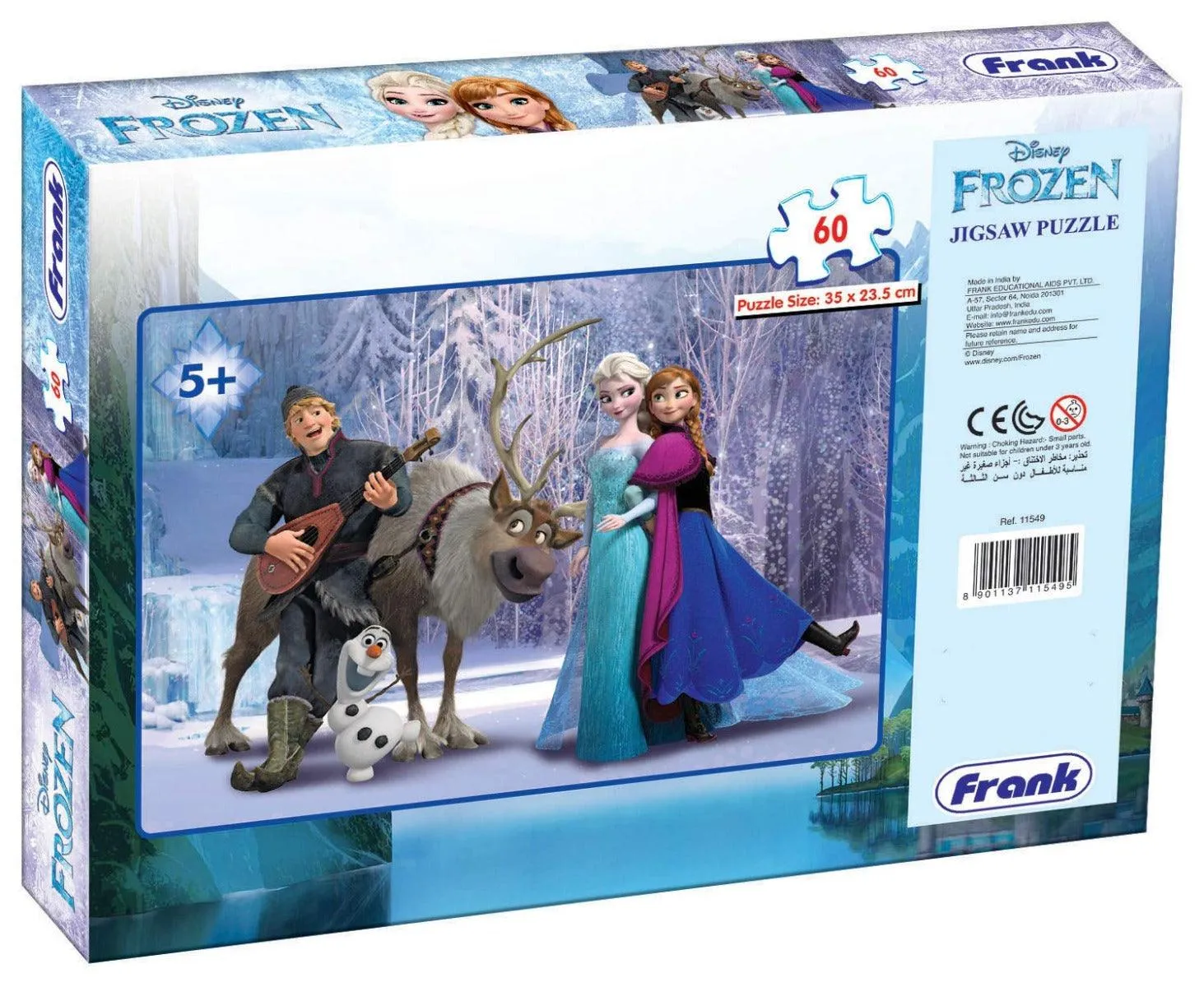 Frank Disney Frozen Jigsaw Puzzle (60pc)