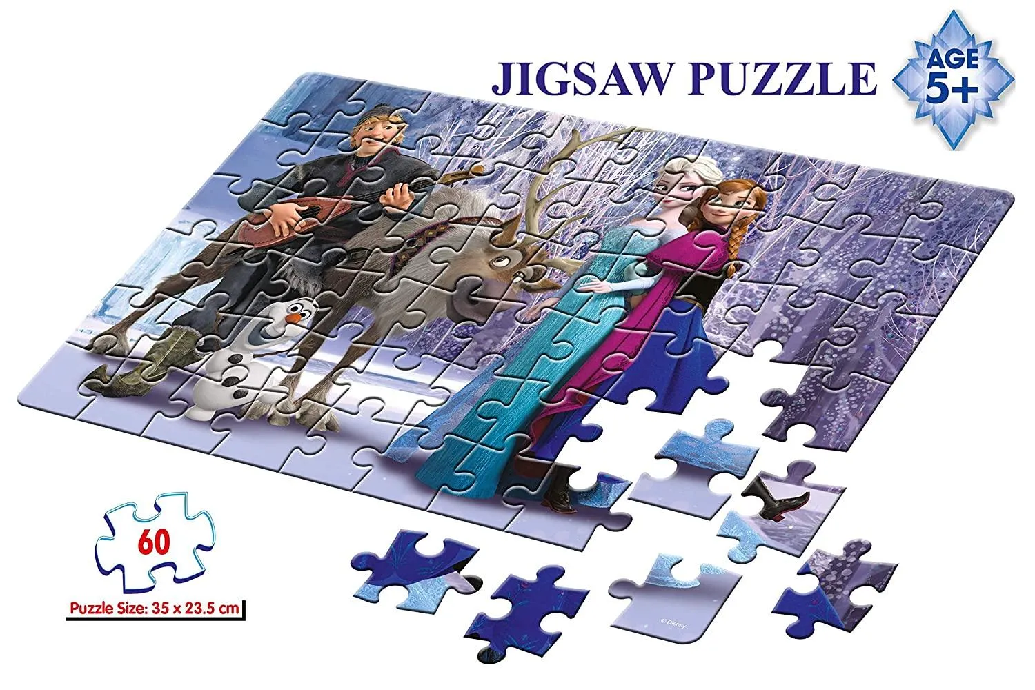 Frank Disney Frozen Jigsaw Puzzle (60pc)