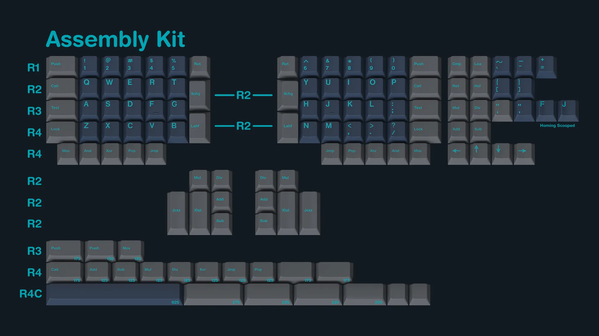 GMK Calm Depths Keycap Set