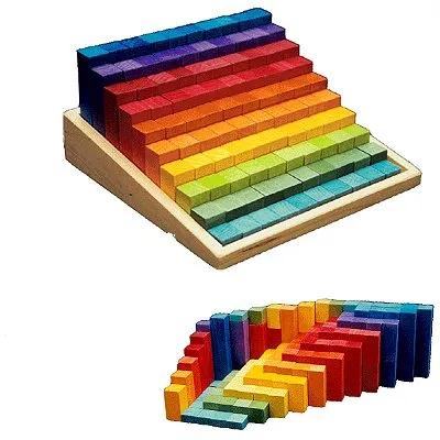 Grimm's Stepped Counting Blocks