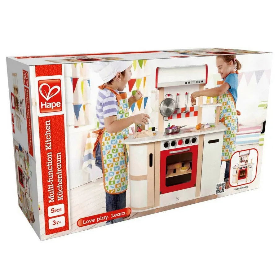 Hape - Multi Function Wooden Kitchen