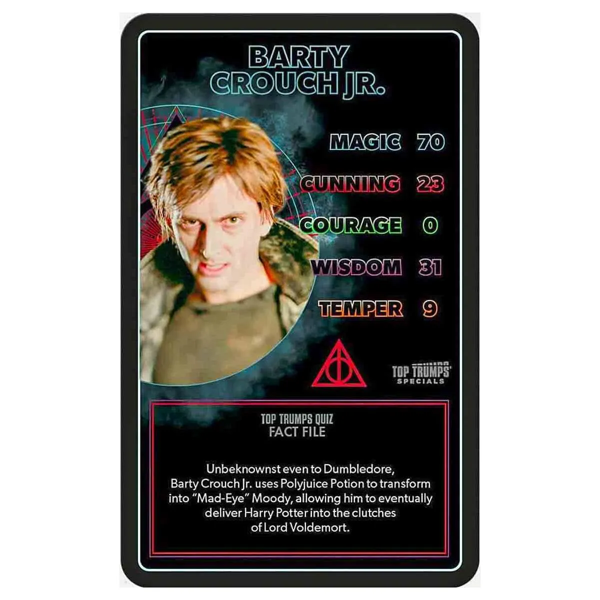 Harry Potter Dark Magic Top Trumps Specials Card Game