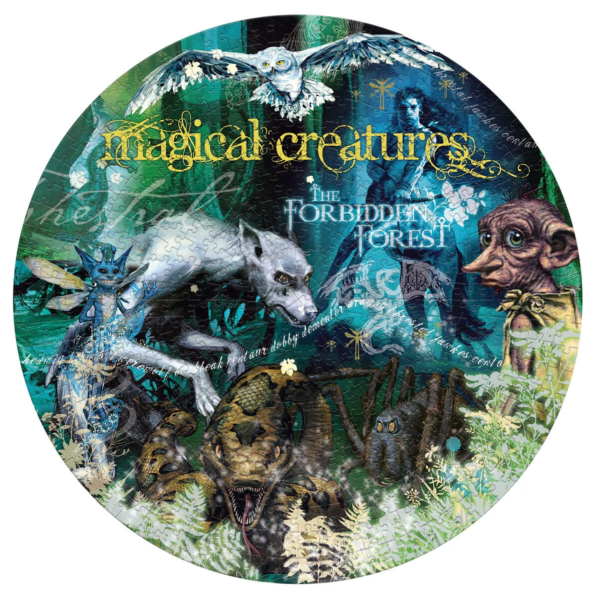 Harry Potter Magical Creatures Puzzle 500 Piece