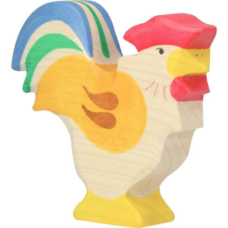 Holztiger rooster