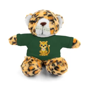 Jaguar Stuffie wears a shirt with a Jaguar 'I am Strong' Cool Stuff Stuffies