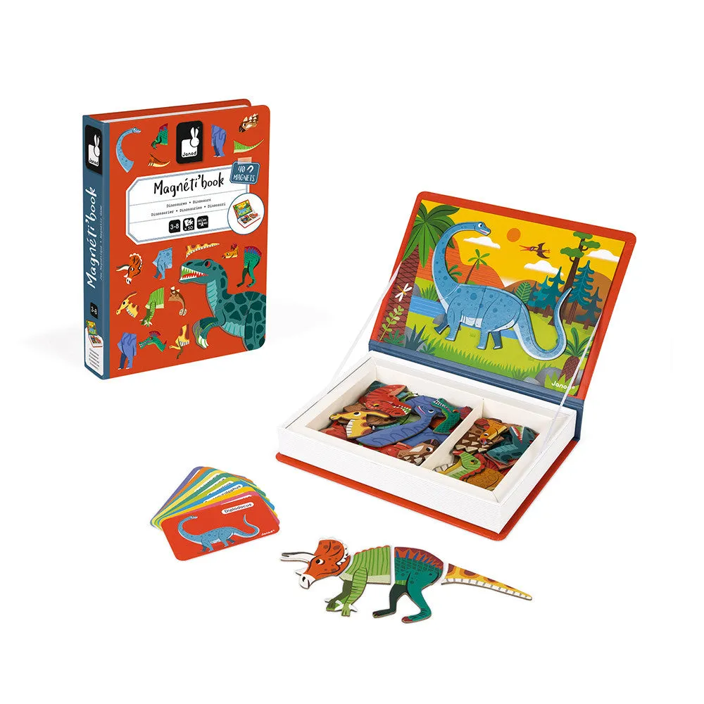 Janod Dinosaurs Magneti'book