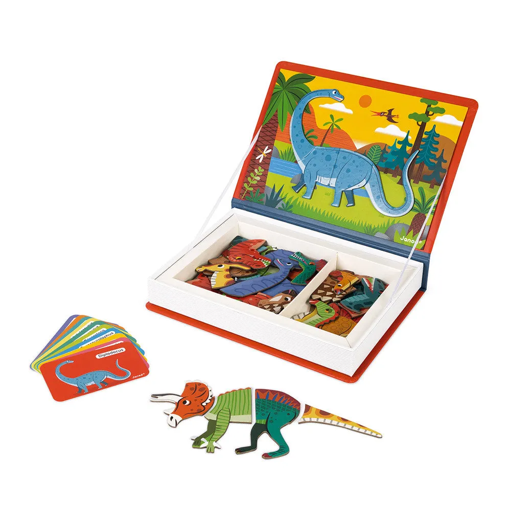 Janod Dinosaurs Magneti'book