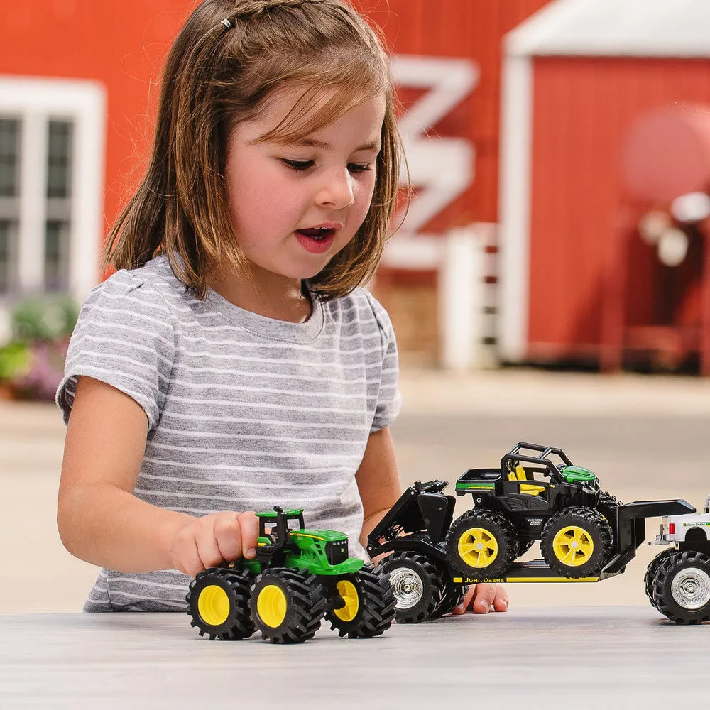 John Deere Monster Treads 12cm 5 Piece Vehicle Toy Value Pack