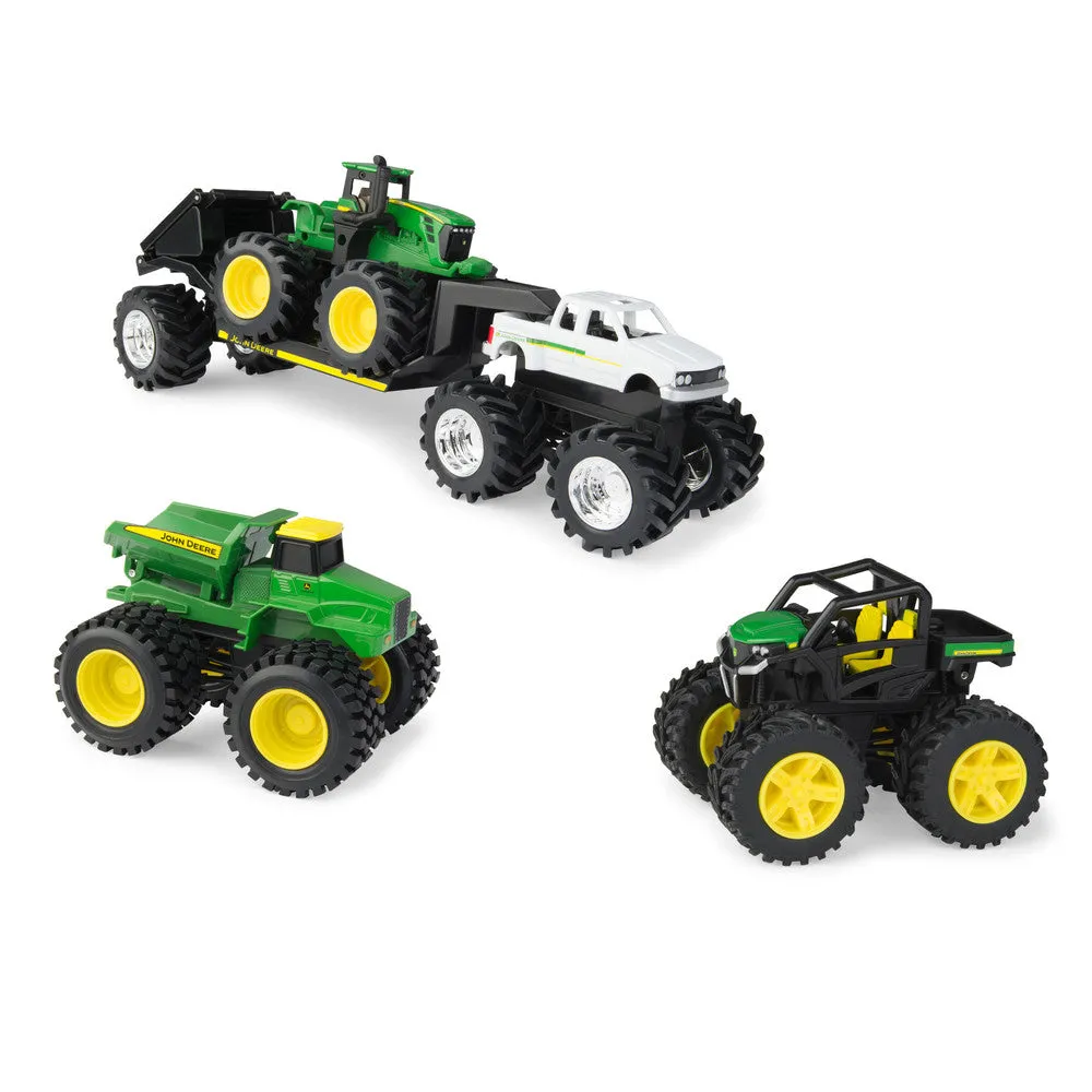 John Deere Monster Treads 12cm 5 Piece Vehicle Toy Value Pack