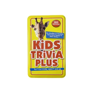 Kids Trivia Plus 3rd Edition - Children's Card Game