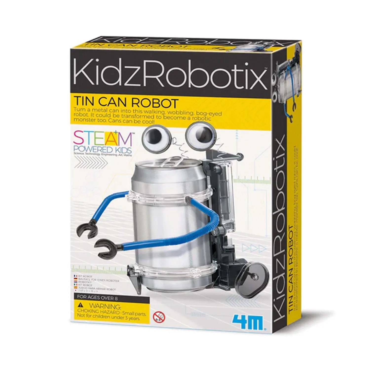 KidzRobotix Tin Can Robot - Kids Educational Activities