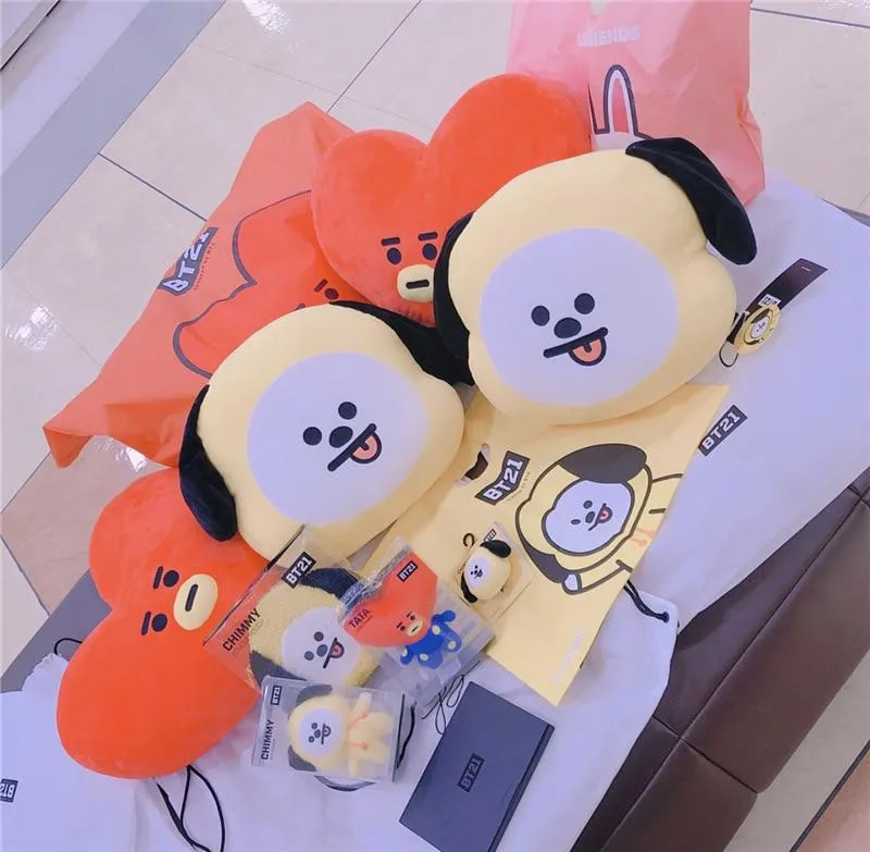 Kpop idol image Kawaii Stuffed Doll Plush Toys Lovely Animal Pillow Dog Rabbit Horse Koala Sheep Sofa Soft Gift For Fans Girl