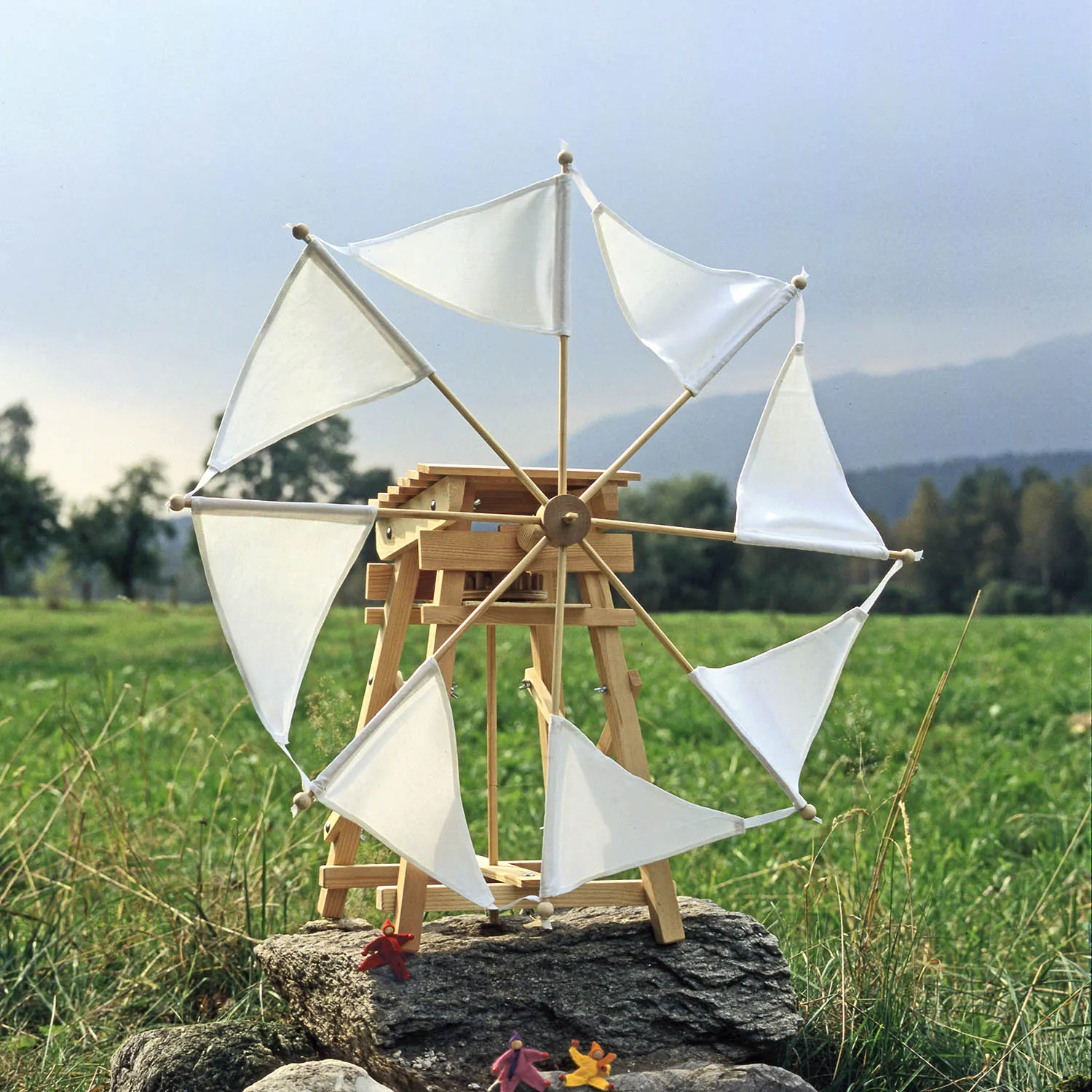 Kraul Sail Windmill Kit - Natural Sails