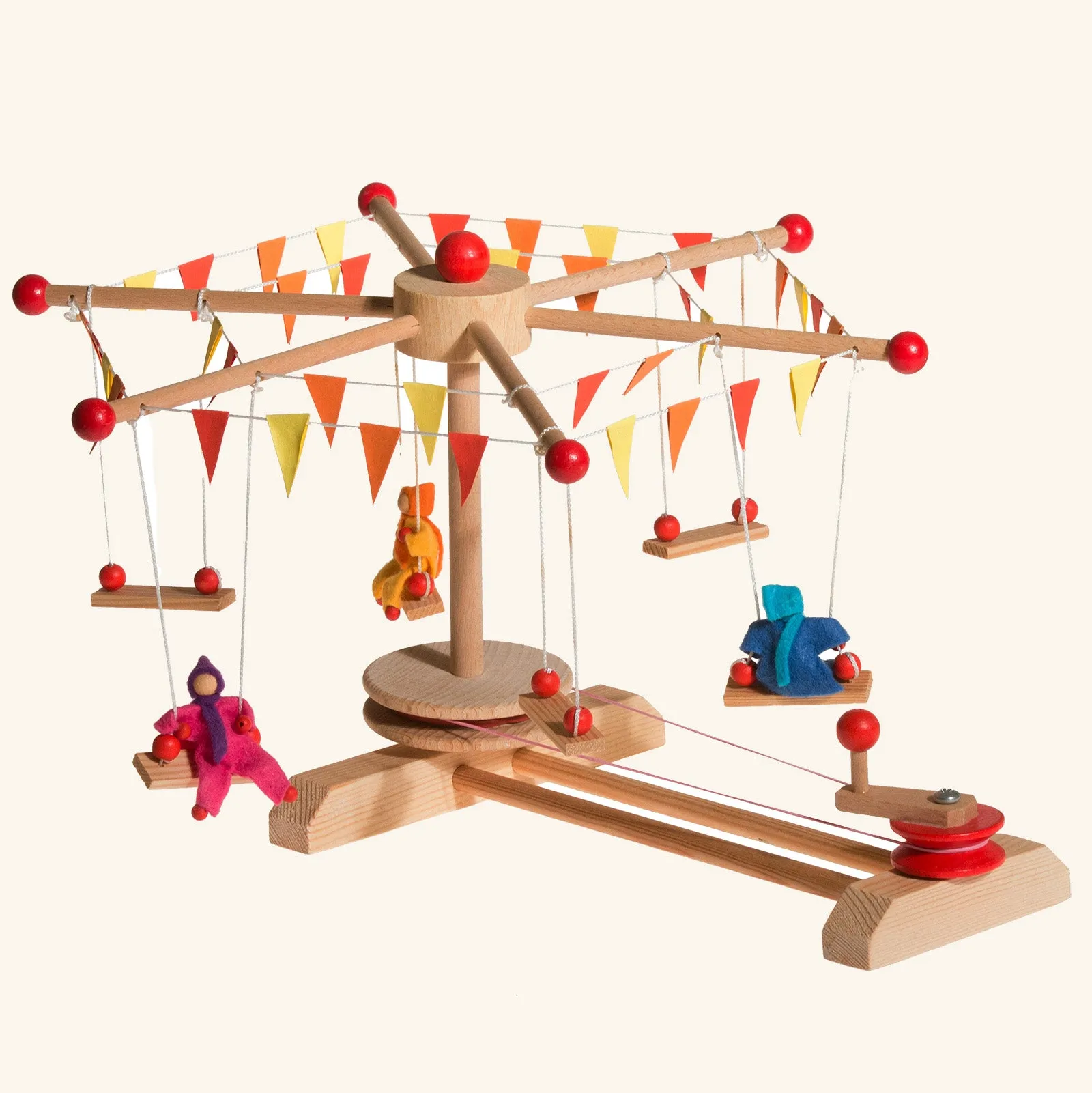 Kraul Wooden Swing Roundabout Kit