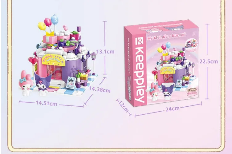 Kuro and Melo Dessert Shop Building Blocks