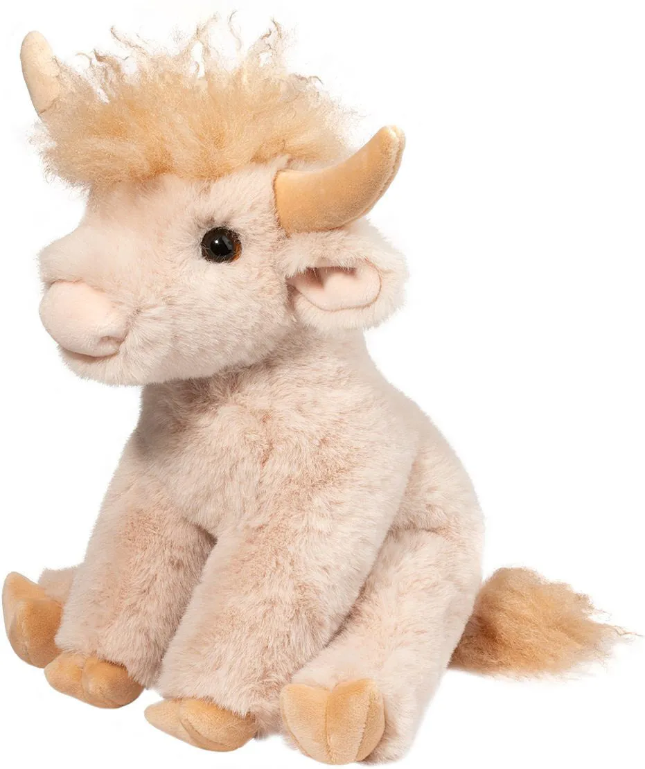 Laddie Cream Highland Cow Softie