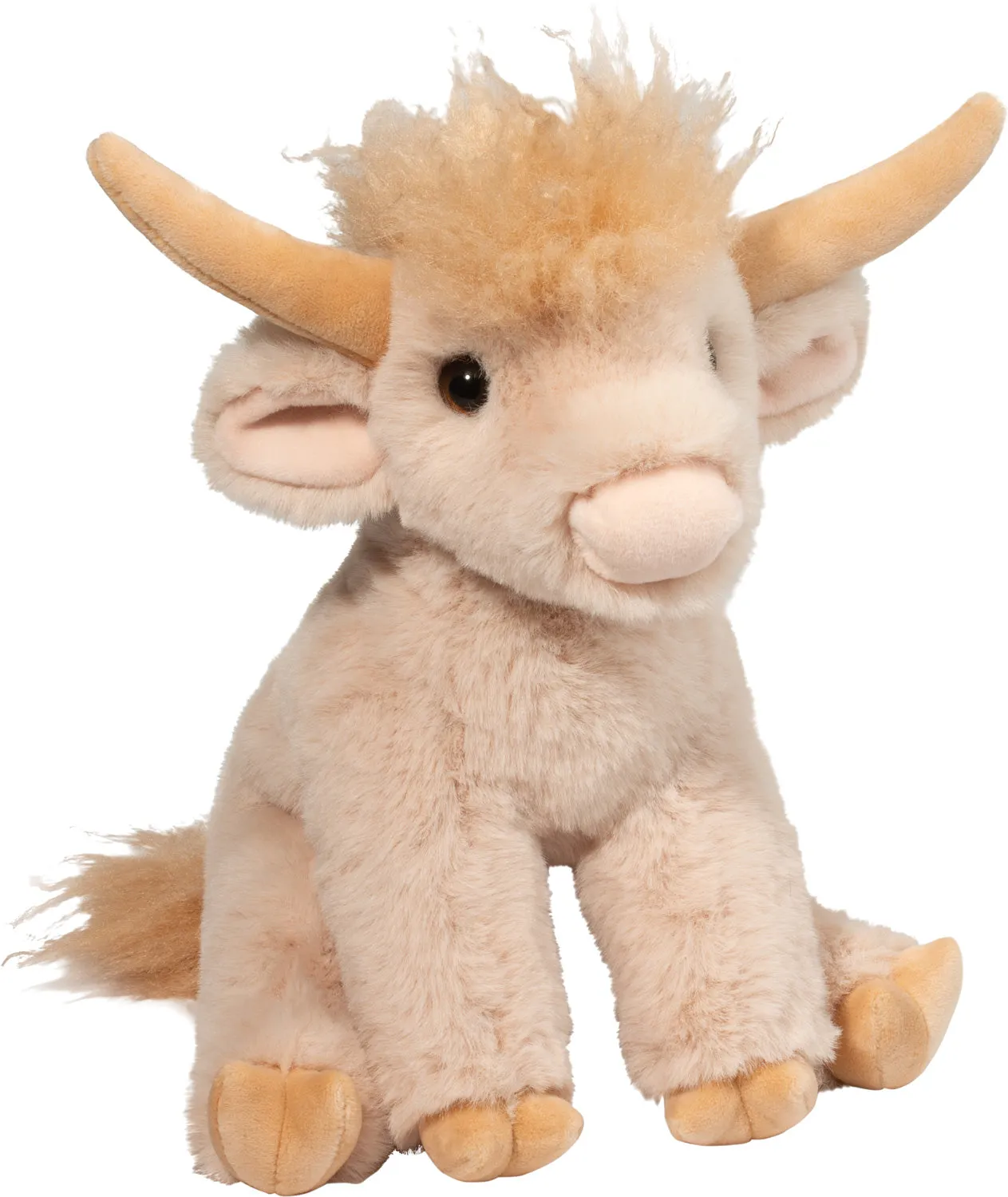 Laddie Cream Highland Cow Softie