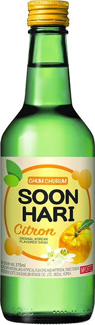 Lotte Chum Churum Soonhari Yuzu Citron Soju 375ml